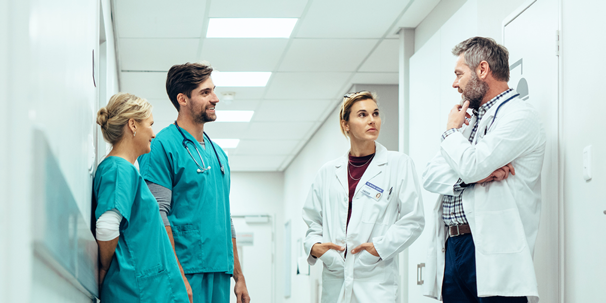 Touchscreen healthcare