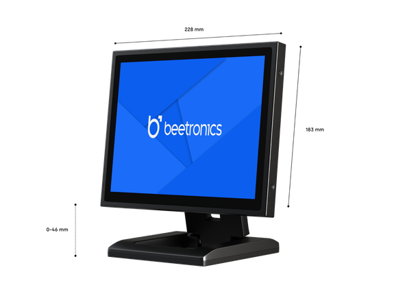 10 Zoll Touchscreen Metall (4:3)