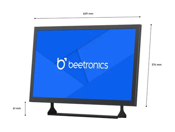 27 Zoll Monitor Metall