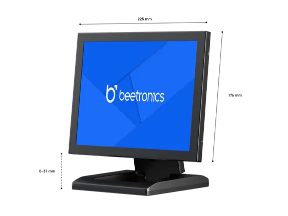 Monitor 10 Pollici Metallo (4:3)