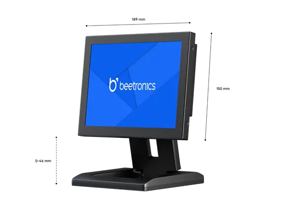 Monitor 8 Pollici Metallo (4:3)