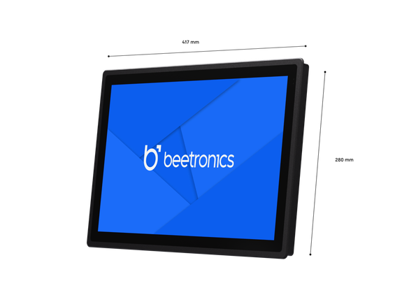 Touchscreen 17 Pollici Metallo (Alta Luminosità)