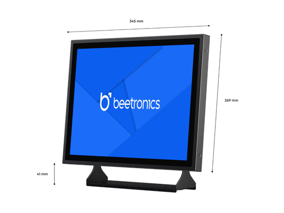 Touchscreen 15 Pollici Metallo (4:3)