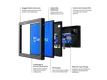 Monitor 8 Pollici Metallo (4:3)