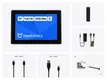 10 Zoll Touchscreen Metall (High-Brightness)