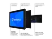 19 Zoll Touchscreen Metall (High-Brightness)