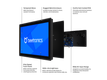 17 Zoll Touchscreen Metall (High-Brightness)