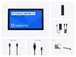 Touchscreen 24 Pollici Metallo (Alta Luminosità)