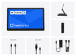 15 Zoll Touchscreen