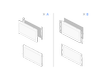 Touchscreen 8 Pollici Metallo (4:3)