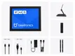 12 Zoll Touchscreen Metall (4:3)