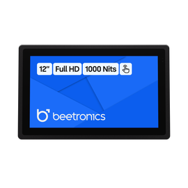 Touchscreen 12 Pollici Metallo (Alta Luminosità)