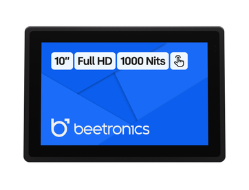 10 Zoll Touchscreen Metall (High-Brightness)