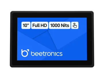 10 Zoll Touchscreen Metall (High-Brightness)