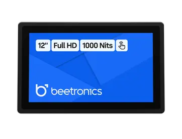 12 Zoll Touchscreen Metall (High-Brightness)