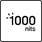 1000 Nits High-Brightness