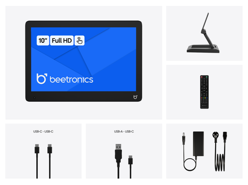 Écran Tactile 10 Pouces