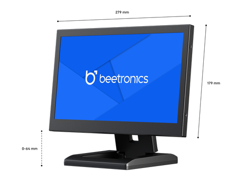 Monitor 12 Pollici Metallo