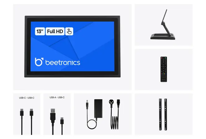 Touchscreen 13 Pollici Metallo