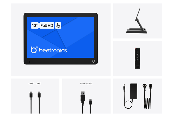 10 Zoll Touchscreen