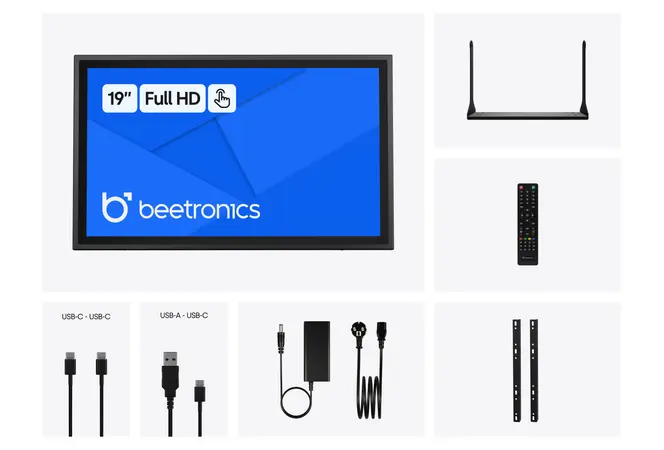 Touchscreen 19 Pollici Metallo