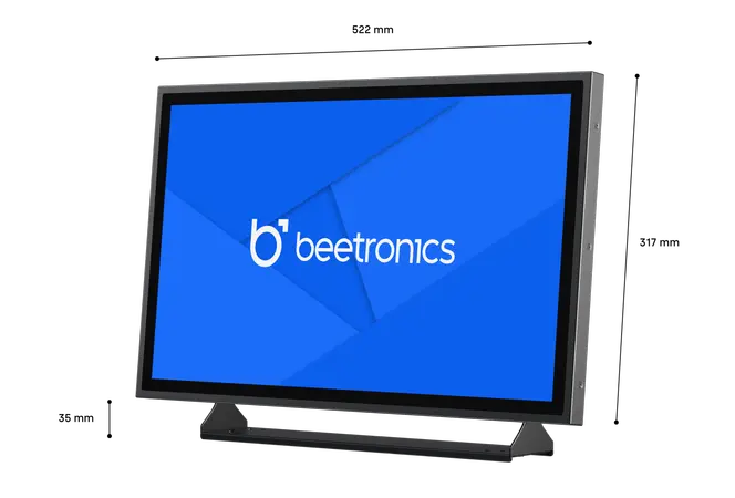22 Zoll Touchscreen Metall