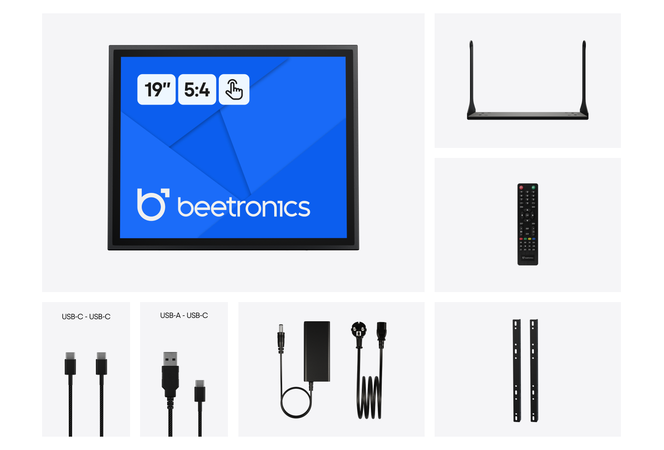 19 Zoll Touchscreen Metall (5:4)