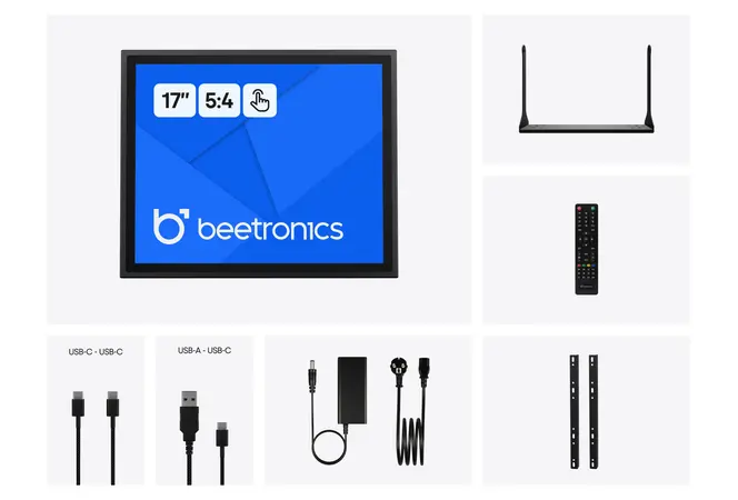 17 Zoll Touchscreen Metall (5:4)