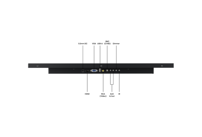 Monitor 24 Pollici Metallo