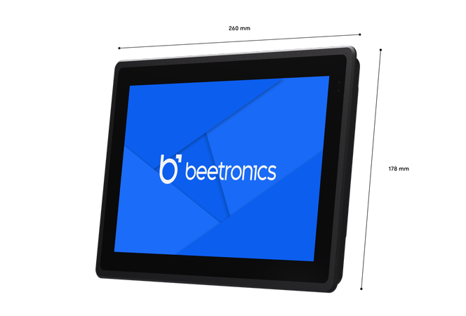 Touchscreen 10 Pollici Metallo (Alta Luminosità)
