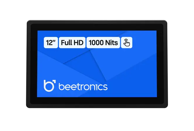 12 Zoll Touchscreen Metall (High-Brightness)