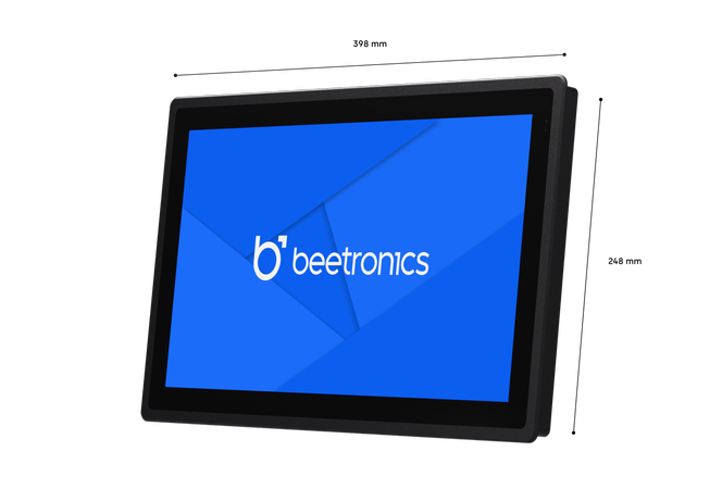 15 Zoll Touchscreen Metall (High-Brightness)