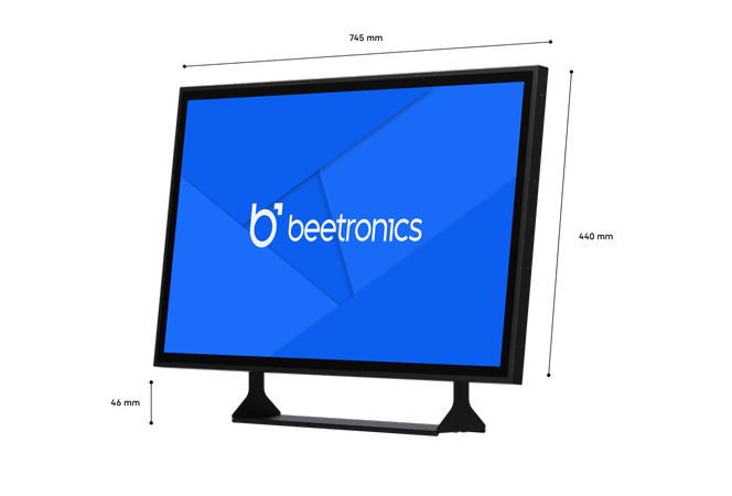 32 Zoll Touchscreen Metall