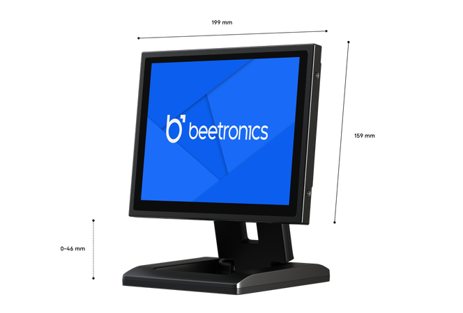 Touchscreen 8 Pollici Metallo (4:3)