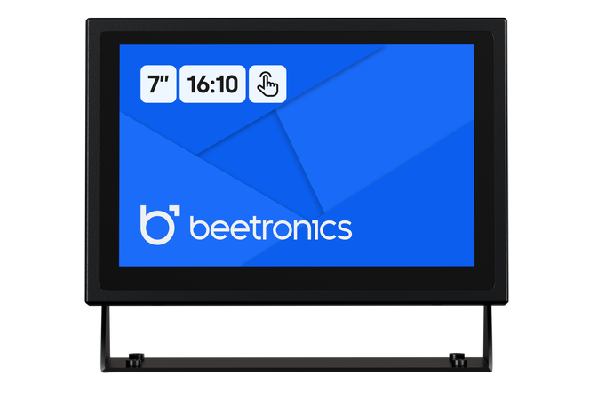 7 Zoll Touchscreen Metall