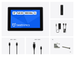 10 Zoll Touchscreen Metall (High-Brightness)